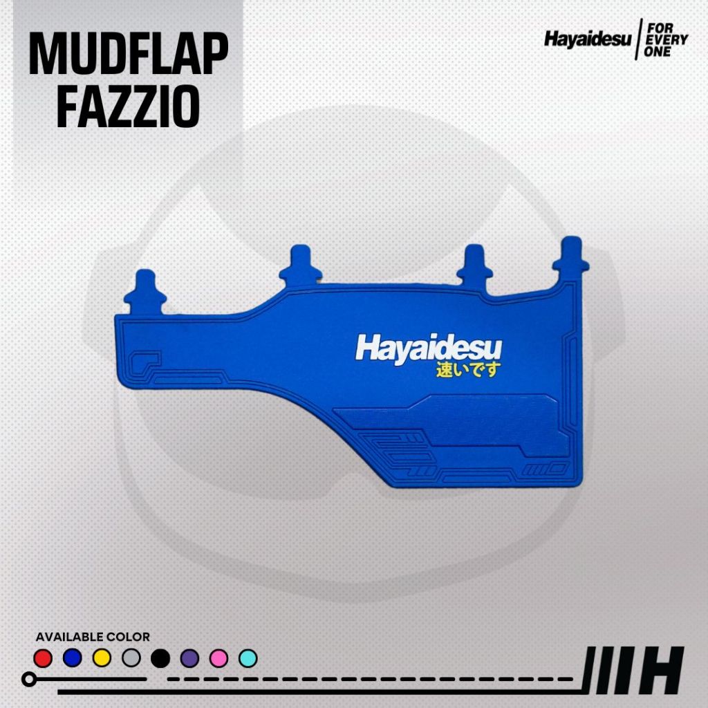 Hayaidesu Mudflap Fazzio & Gear Ultima Penahan Lumpur - Premium Quality