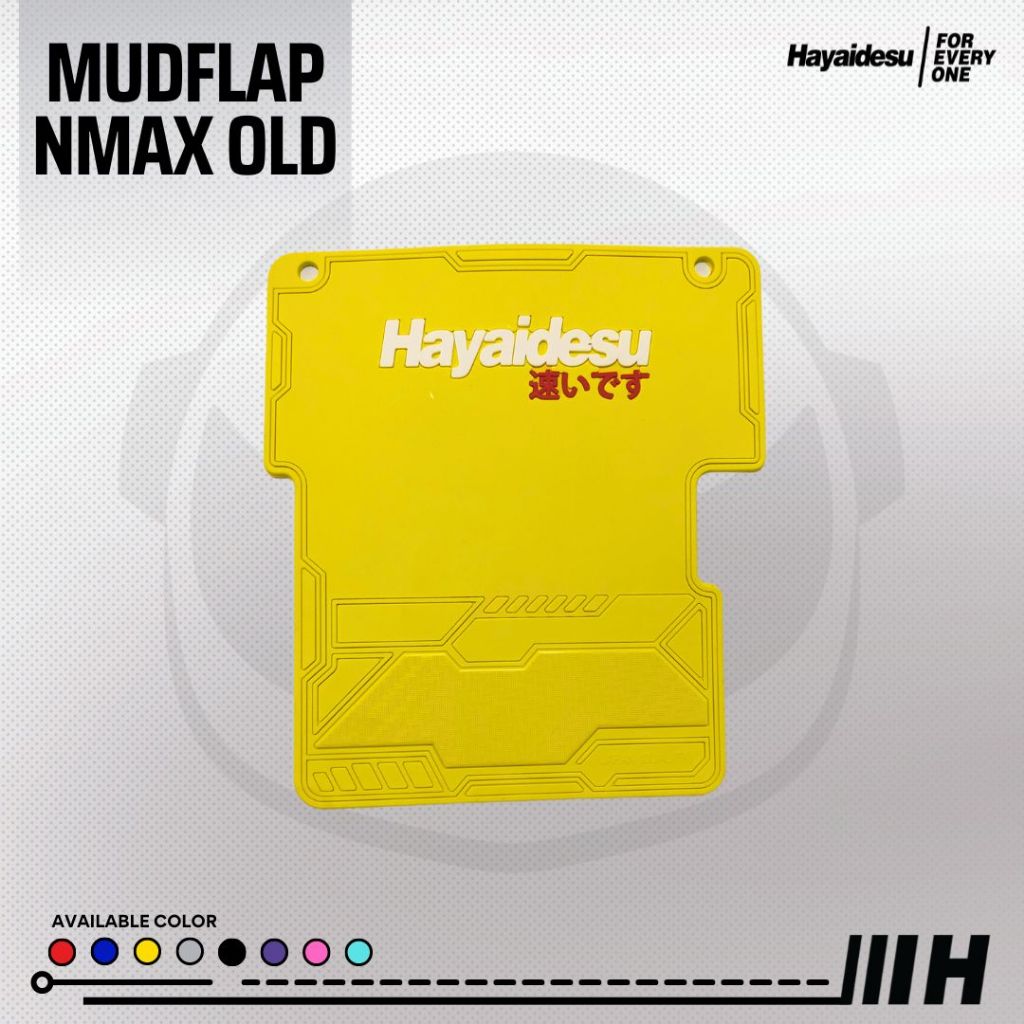 Hayaidesu Mudflap Yamaha NMAX OLD 2015-2019 Aksesoris Variasi Penahan Lumpur - PREMIUM