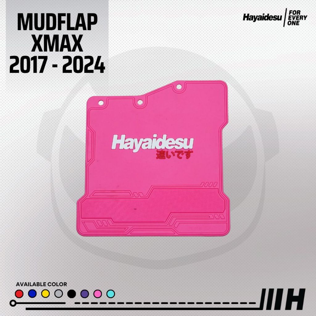 Hayaidesu Mudflap Yamaha Xmax Penahan Lumpur - Premium Quality
