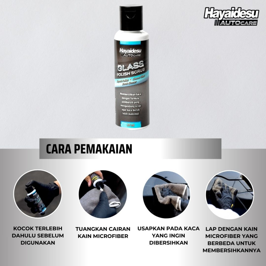 Glass Polish by Hayaidesu Autocare