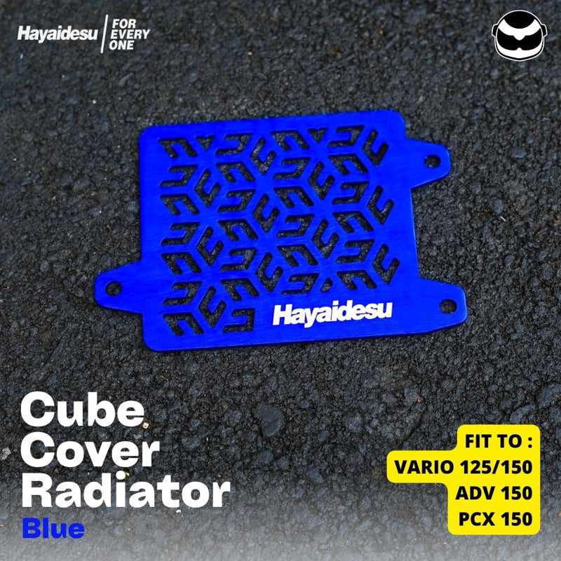 HAYAIDESU RADIATOR COVER HONDA ANODIZE – VARIO 125 , VARIO 150 , PCX 150 , ADV 150