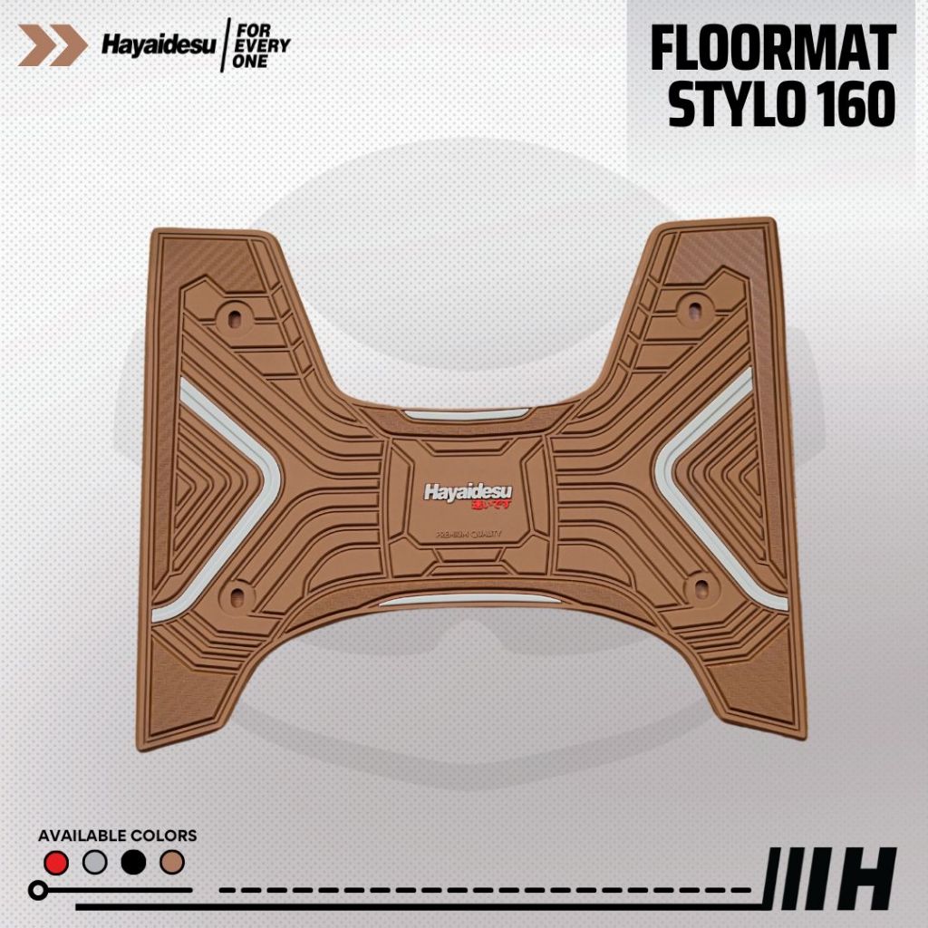 Hayaidesu  Honda Floor Mat Stylo 160 Karpet Motor Floor Mat - Premium Quality
