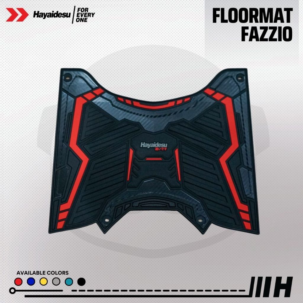 Hayaidesu Floor Mat Fazzio Karpet Motor  - Premium Quality