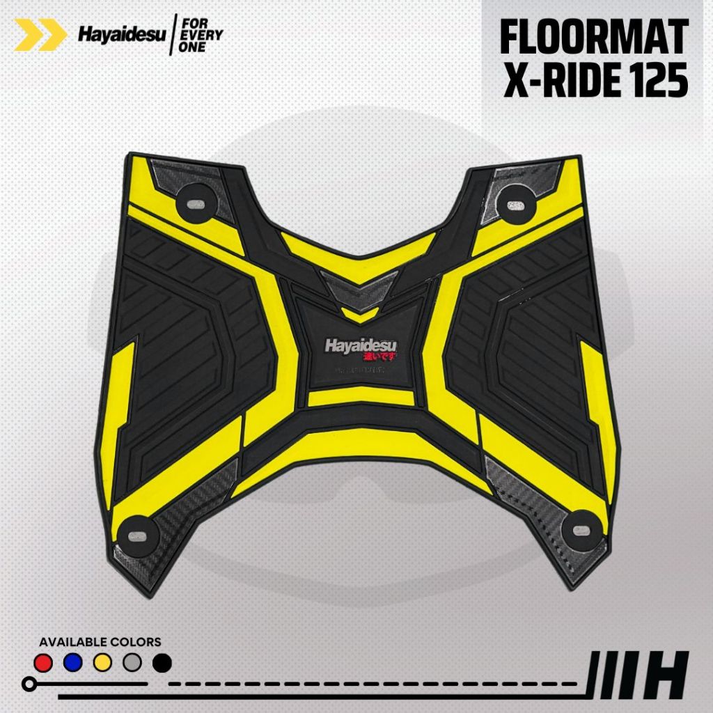 Hayaidesu Karpet Motor Floor Mat Yamaha X-RIDE 125 - Premium Quality