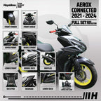 Hayaidesu Body Protector AEROX Connected 2021-2024 Full Set Cover