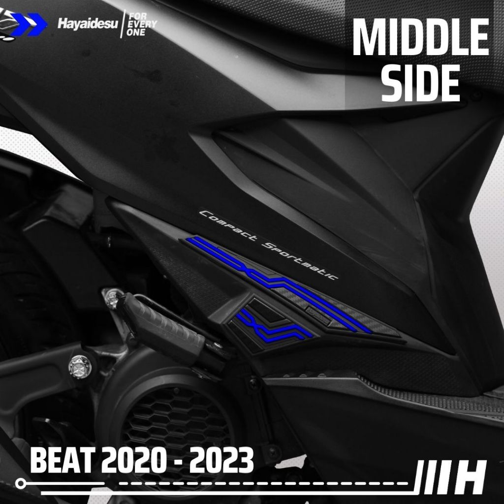 Hayaidesu BEAT 2020-2023 Deluxe / Street  Middle Side Body Protector Cover