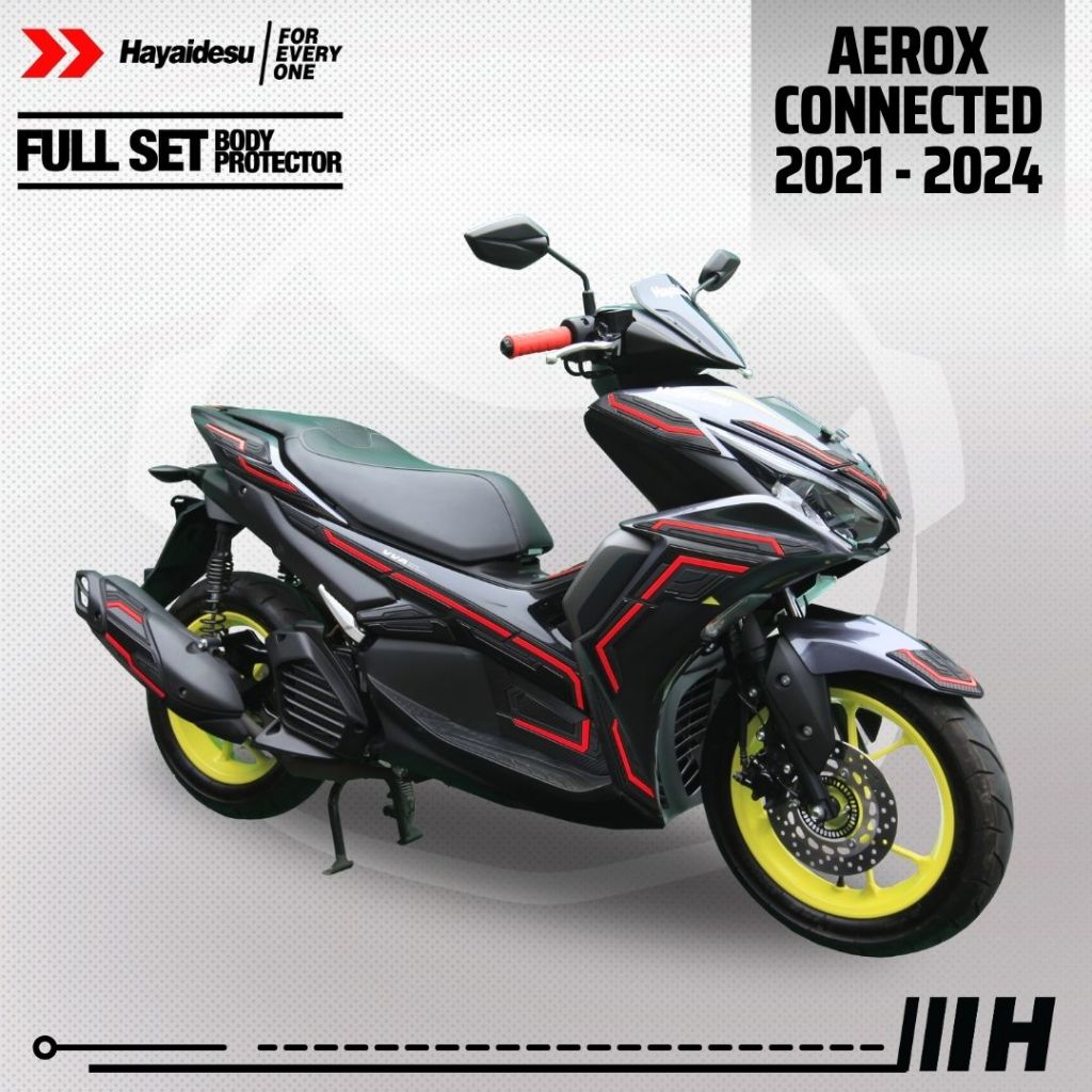 Hayaidesu Body Protector AEROX Connected 2021-2024 Full Set Cover
