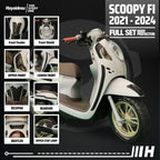 Hayaidesu Body Protector New Scoopy 2021 - 2024 Full Set Cover