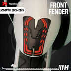 Hayaidesu New Scoopy 2021 - 2024 Body Protector Front Fender Cover