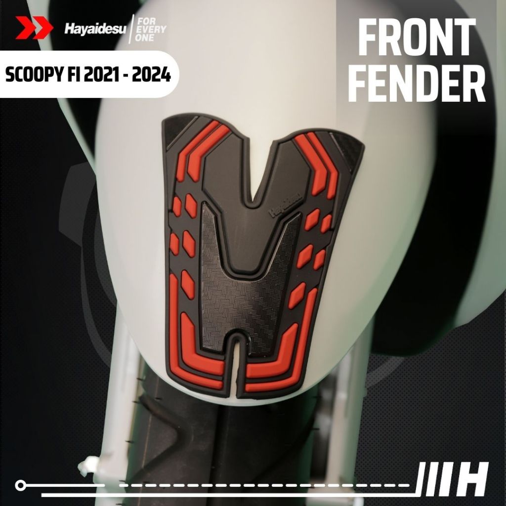 Hayaidesu New Scoopy 2021 - 2024 Body Protector Front Fender Cover