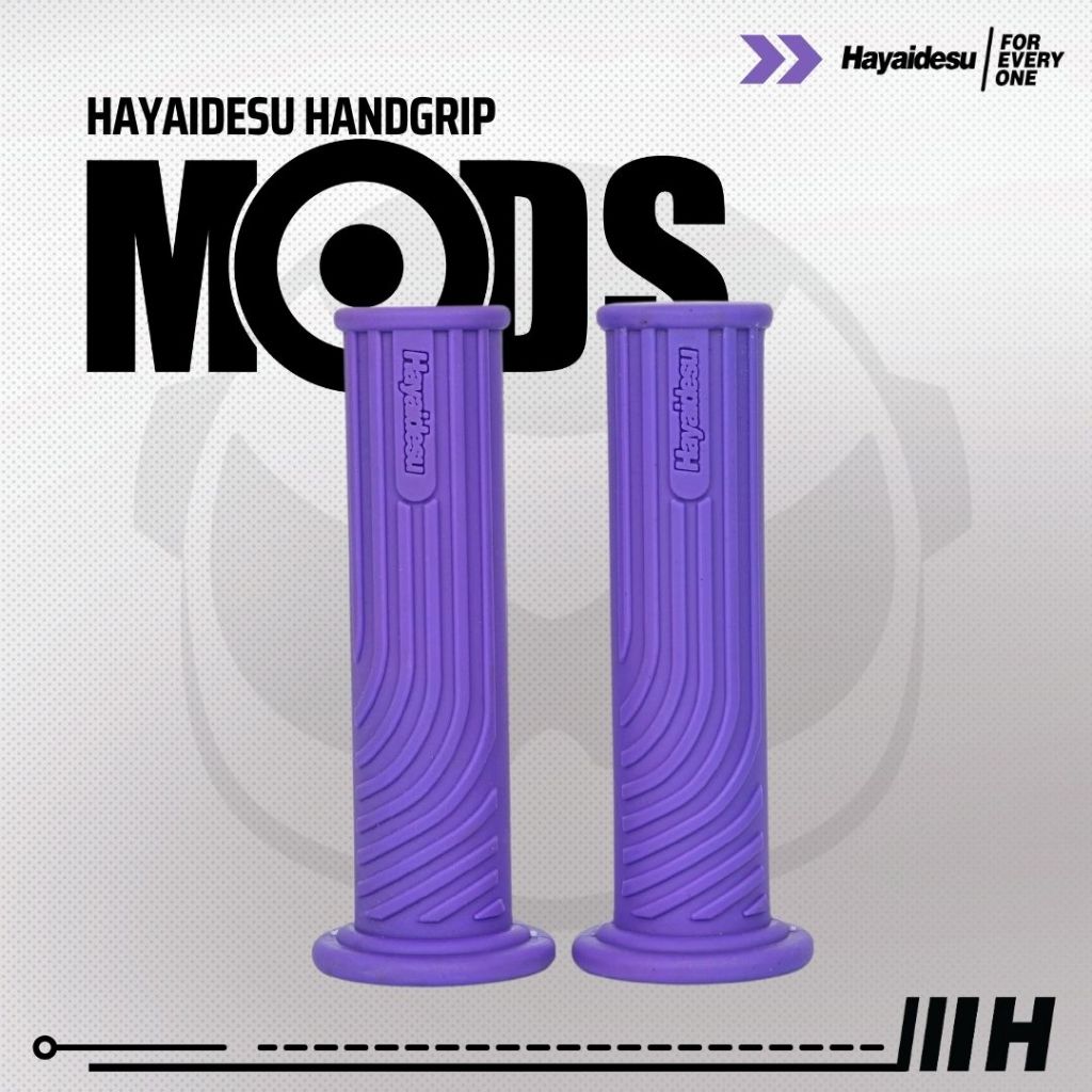 Hayaidesu Handgrip MODS VESPA CLASSIC - Hand Grip Motor Vespa Klasik Vespa Tua (Ujung Tertutup)