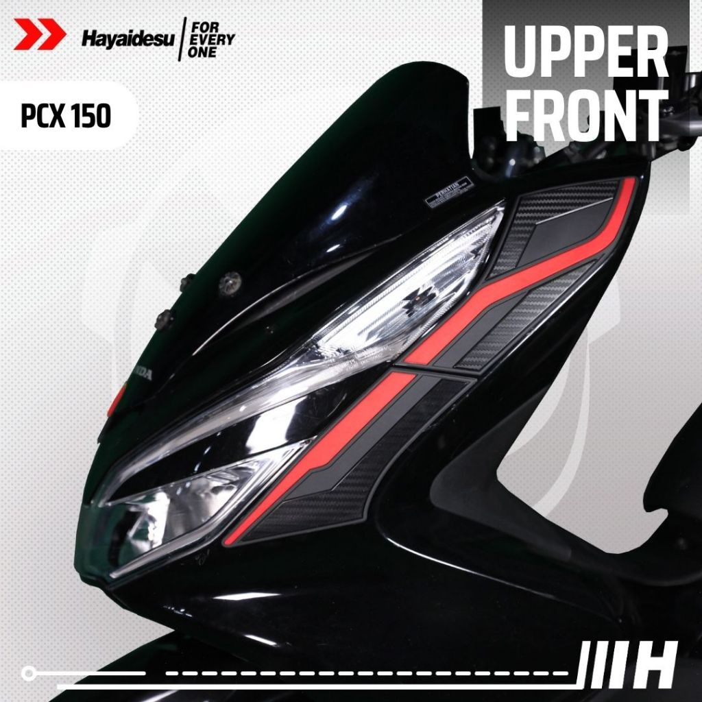 Hayaidesu PCX 150 Body Protector Upper Front Cover New Version