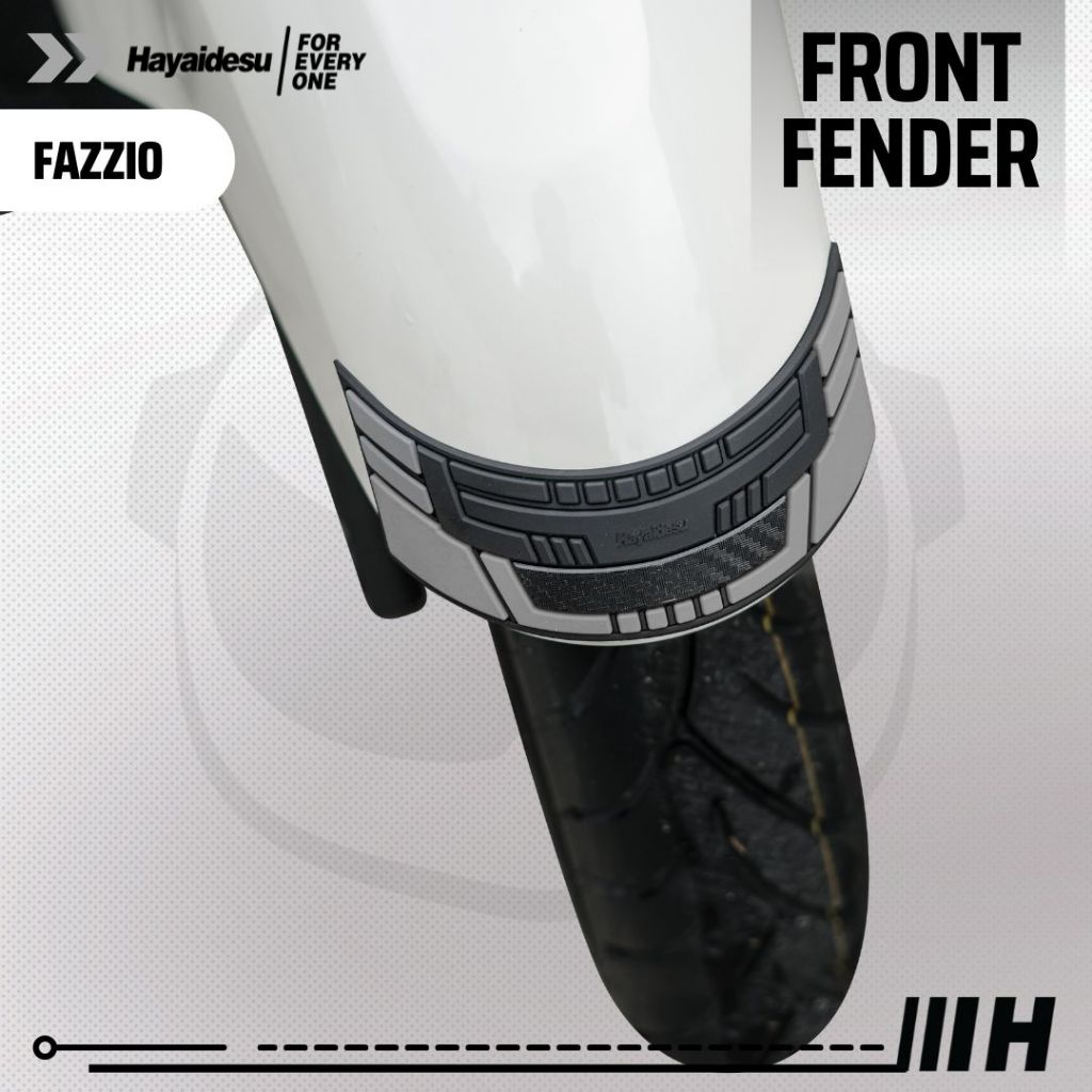 Hayaidesu Body Protector FAZZIO Front Fender Cover