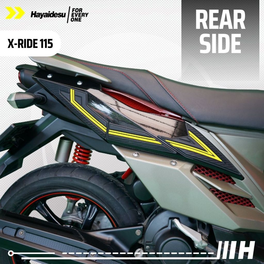 Hayaidesu XRIDE 115 Body Protector Rear Side Cover