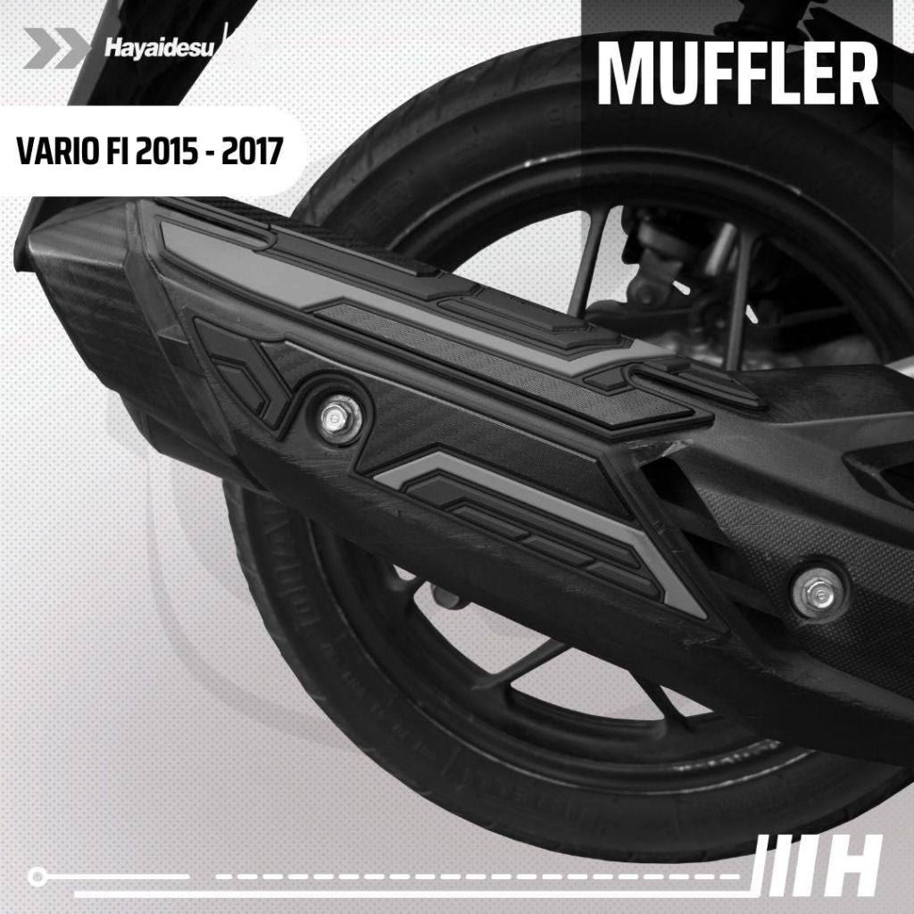 Hayaidesu Vario FI / Click 2015-2017 Body Protector Muffler Knalpot Cover