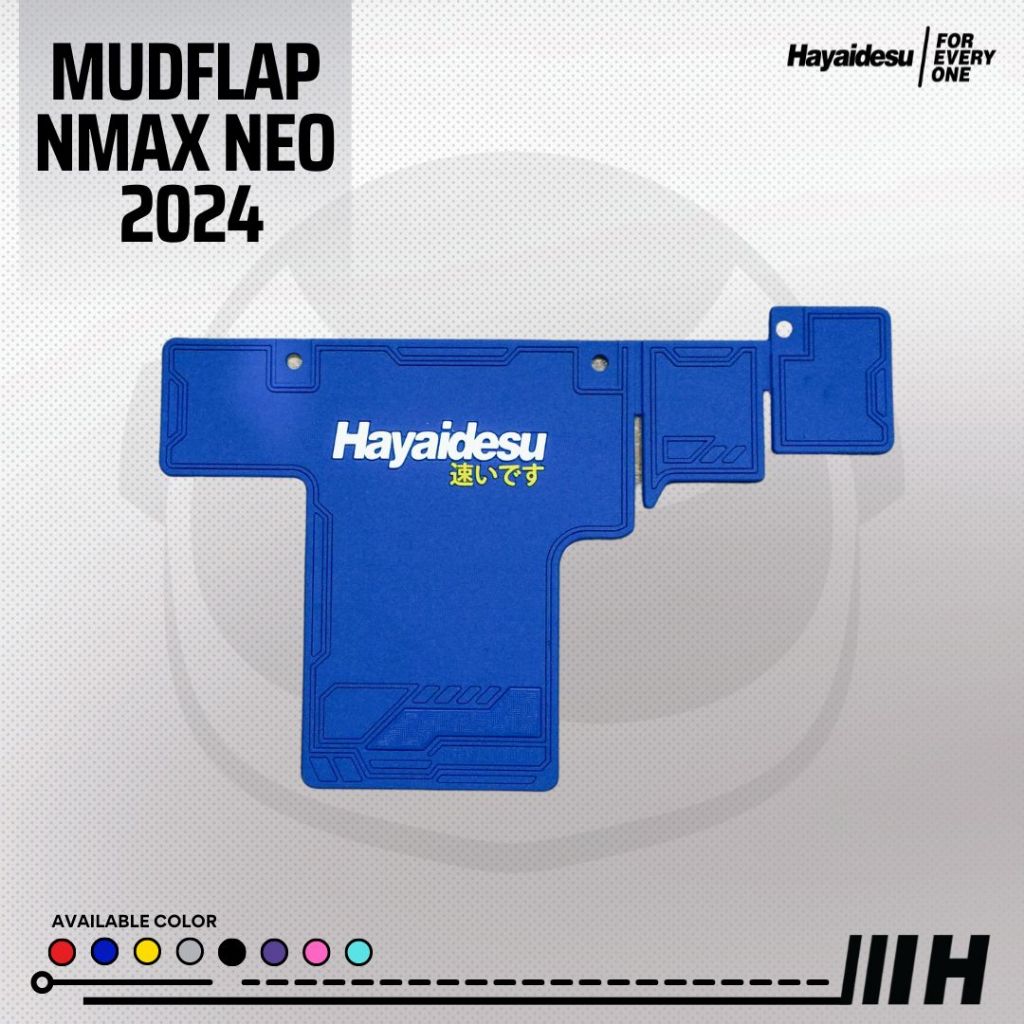 Hayaidesu NMAX NEO Mudflap Penahan Lumpur - PREMIUM