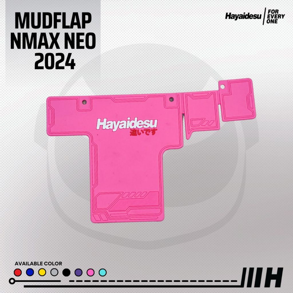Hayaidesu NMAX NEO Mudflap Penahan Lumpur - PREMIUM