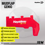 Hayaidesu GENIO Premium Mud Flap Penahan Lumpur Aksesoris Kepet Variasi