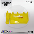 Hayaidesu Mud Flap YAMAHA MIO M3 , MIO J , MIO S , MIO Z , FINO FI , X-RIDE 125 , SOUL GT 125