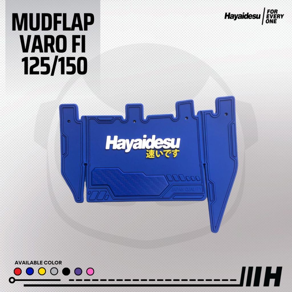 Hayaidesu Mudflap Vario Click 125/150 FI (2015-2025) Penahan Lumpur - PREMIUM