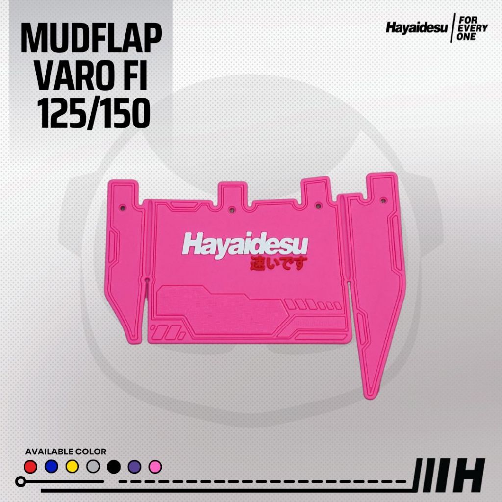 Hayaidesu Mudflap Vario Click 125/150 FI (2015-2025) Penahan Lumpur - PREMIUM