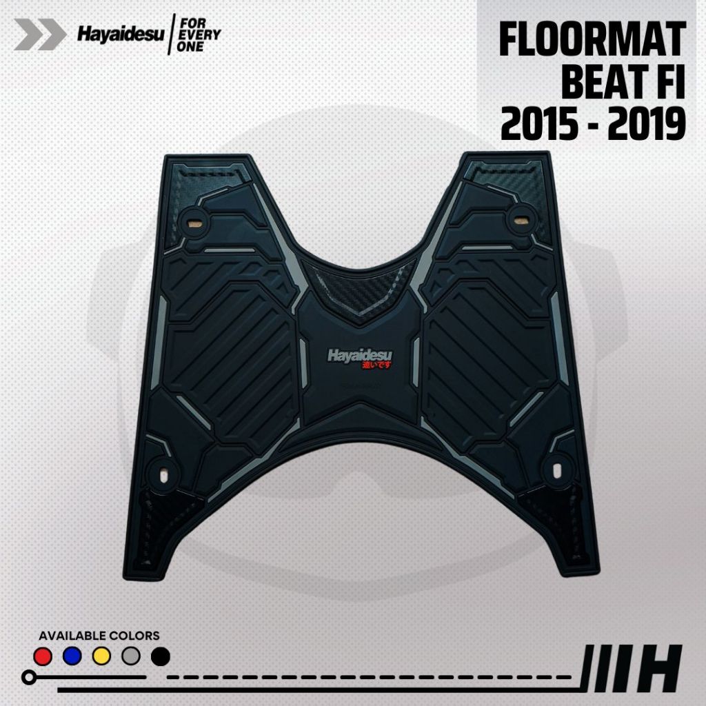 Hayaidesu BEAT 2015-2019 Karpet Motor Floor Mat - Premium Quality