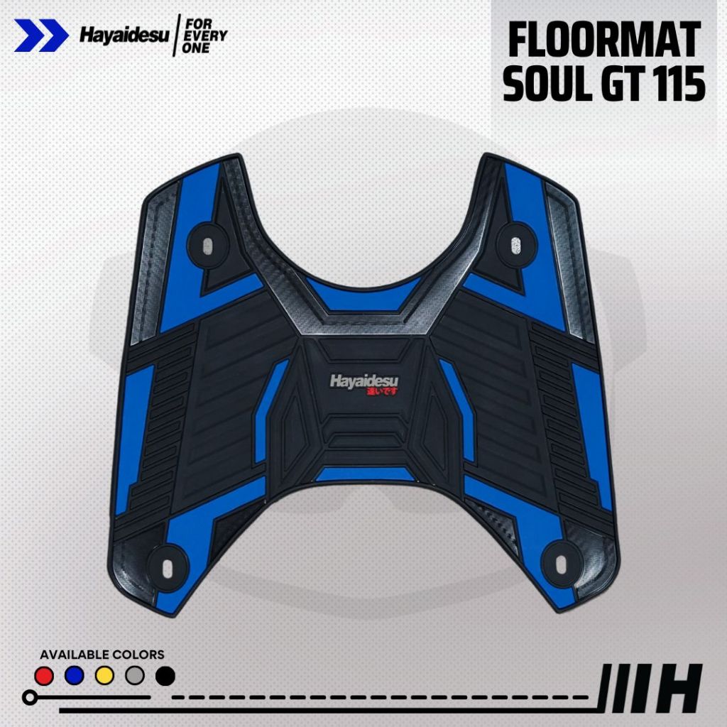 Hayaidesu Karpet Motor Floor Mat Mio Soul GT 115 - Premium Quality