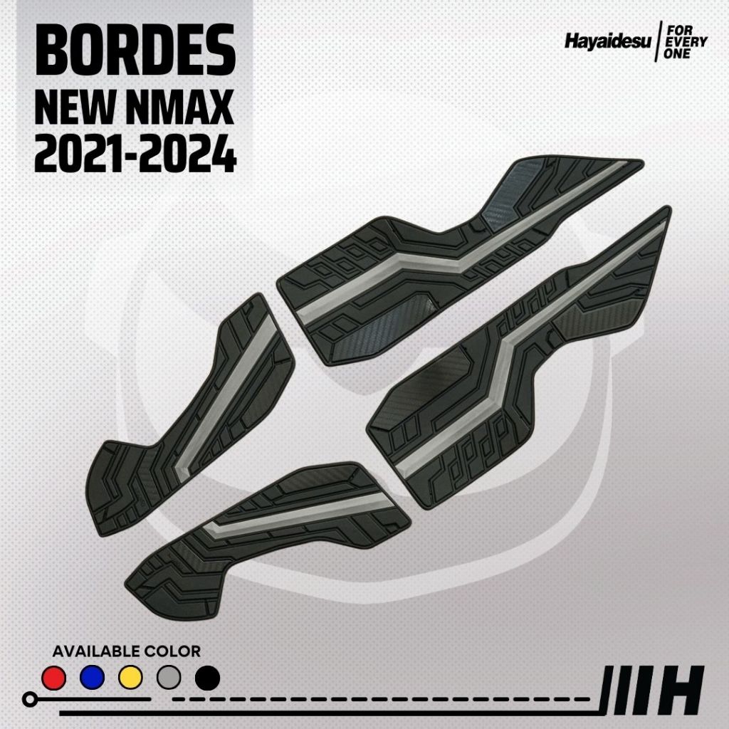 Hayaidesu Floor Step Boardrest Karpet Motor NEW NMAX Bordes -  Premium Quality