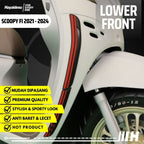 Hayaidesu New Scoopy 2021 - 2024 Body Protector Lower Front Cover