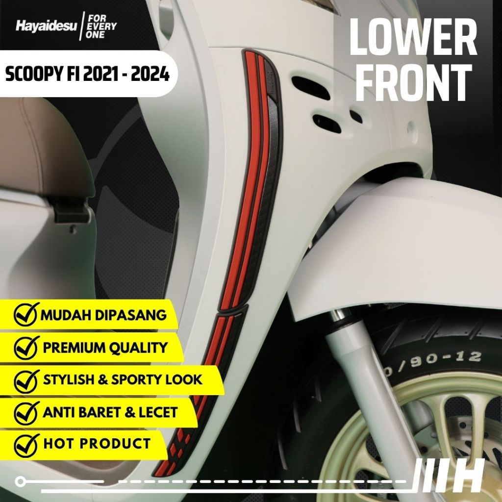 Hayaidesu New Scoopy 2021 - 2024 Body Protector Lower Front Cover