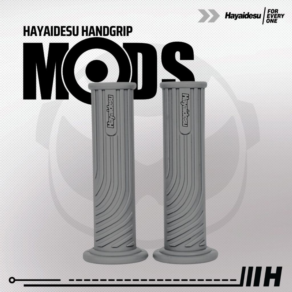 Hayaidesu Handgrip MODS VESPA CLASSIC - Hand Grip Motor Vespa Klasik Vespa Tua (Ujung Tertutup)
