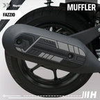 Hayaidesu Body Protector Fazzio Muffler Knalpot Cover