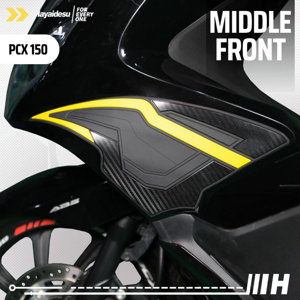 Hayaidesu PCX 150 Body Protector Middle Front Cover New Version