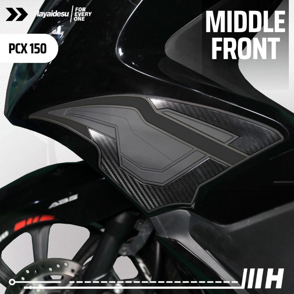 Hayaidesu PCX 150 Body Protector Middle Front Cover New Version