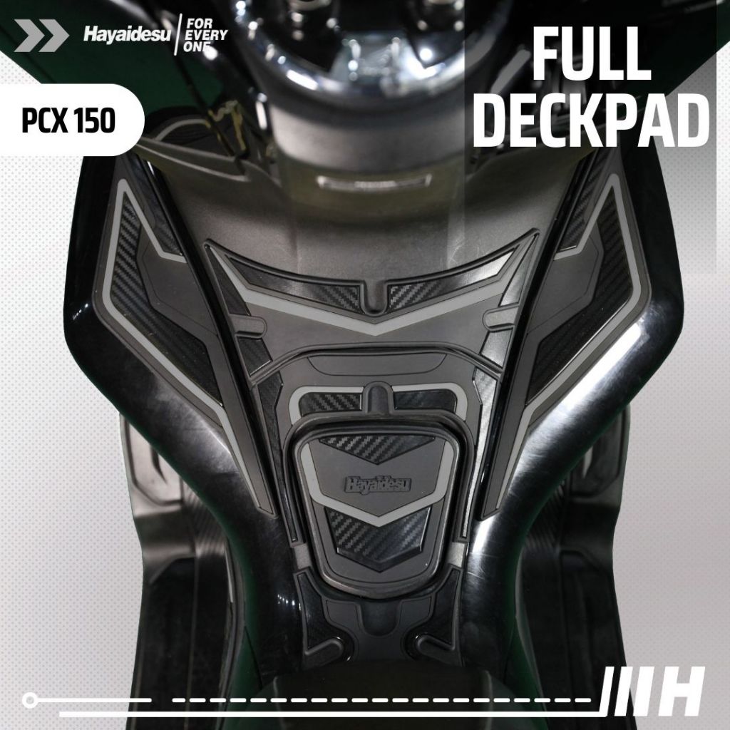 Hayaidesu PCX 150 PAKET Full Deck Pad dan Tank Pad Special Bundle Body Protector
