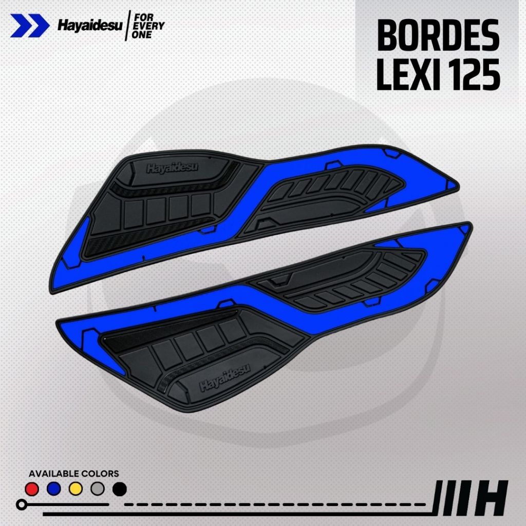 Hayaidesu LEXI 125 Floor Step Boardrest Karpet Motor LEXI 125 Bordes -  Premium Quality