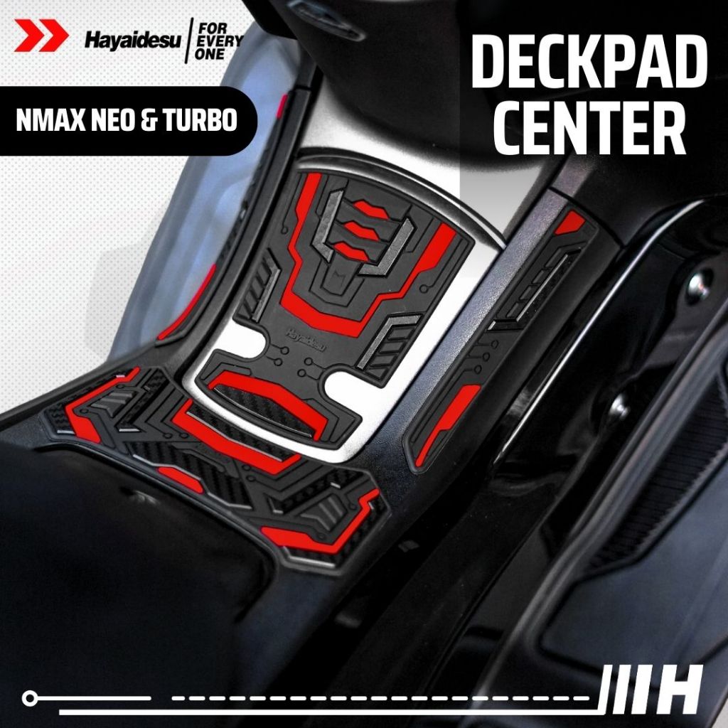 Hayaidesu Yamaha NMAX NEO & TURBO Deck Pad Center Body Protector Cover