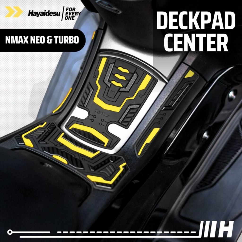 Hayaidesu Yamaha NMAX NEO & TURBO Deck Pad Center Body Protector Cover