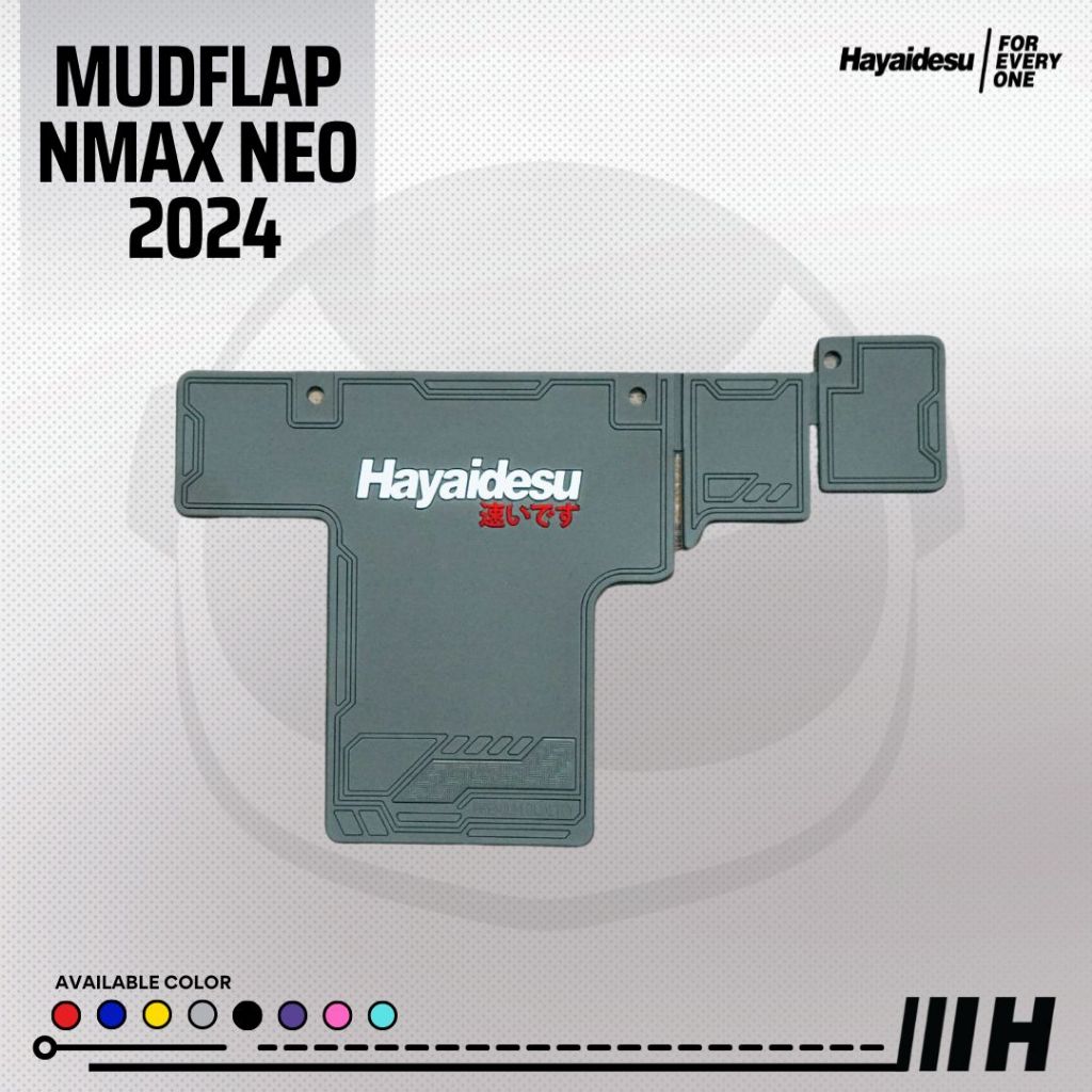 Hayaidesu NMAX NEO Mudflap Penahan Lumpur - PREMIUM