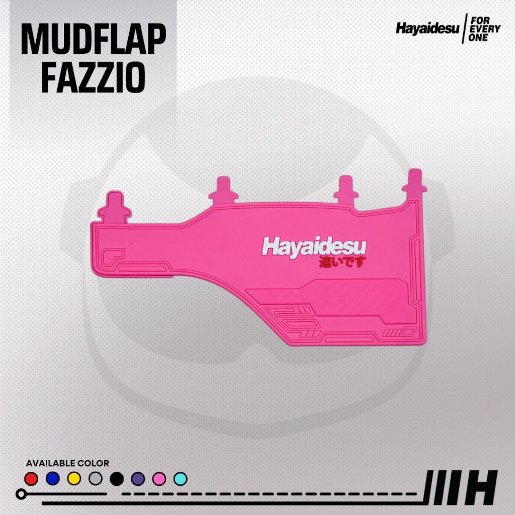 Hayaidesu Mudflap Fazzio & Gear Ultima Penahan Lumpur - Premium Quality