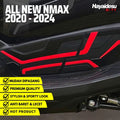 Hayaidesu All New NMAX 2020-2024 Lower Deck Cover Variasi Body Protector Aksesoris Motor