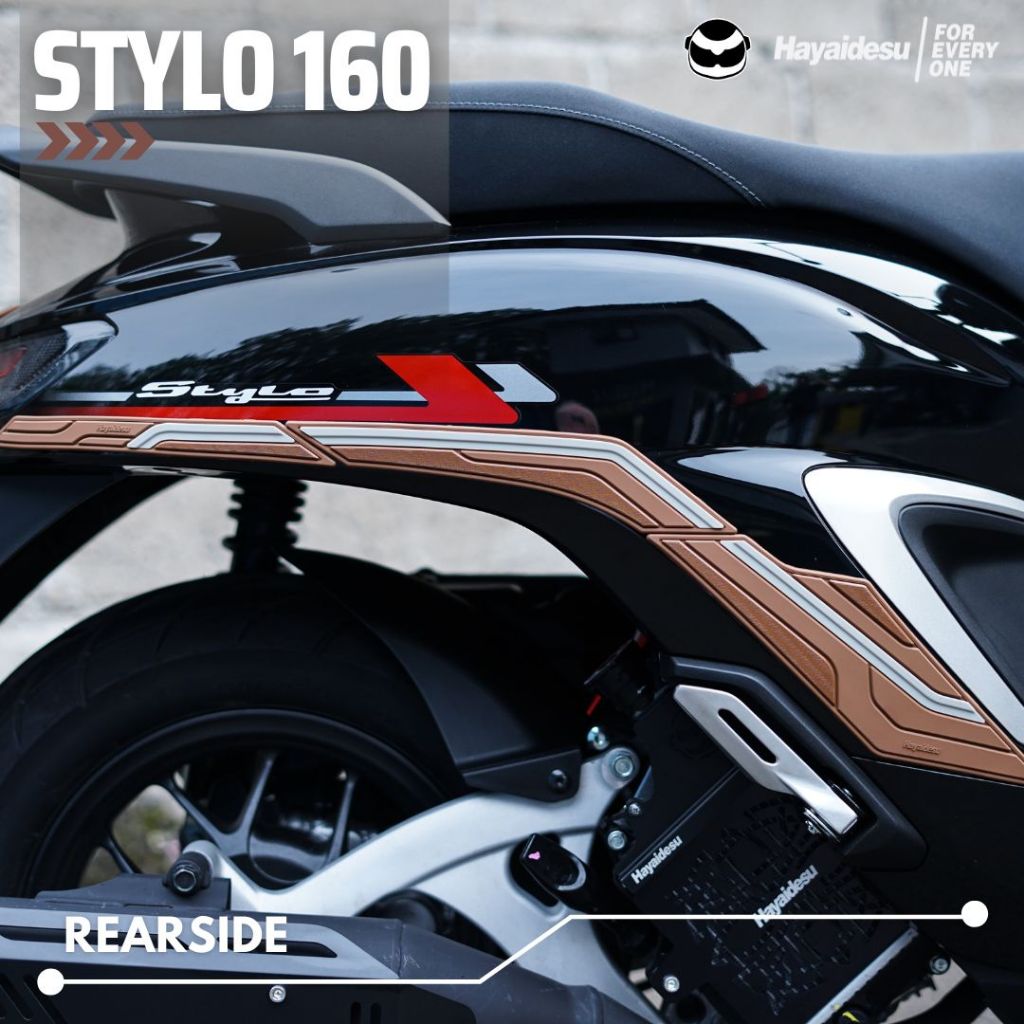 Hayaidesu STYLO 160 Body Protector REAR SIDE Cover