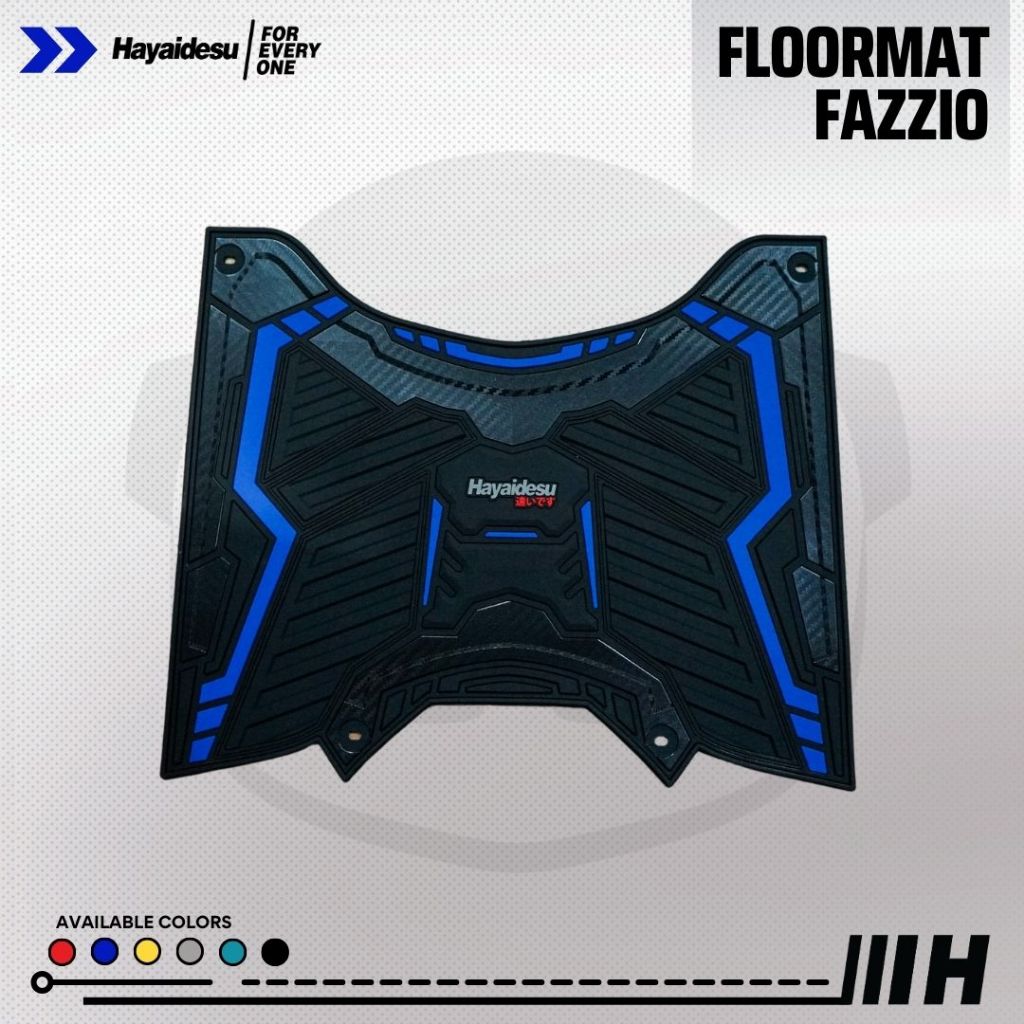 Hayaidesu Floor Mat Fazzio Karpet Motor  - Premium Quality
