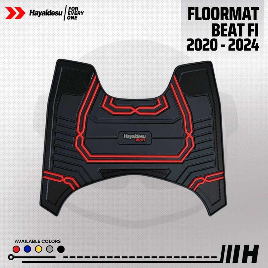 Hayaidesu BEAT (2020-2024) Deluxe/Street Karpet Motor Floor Mat - Premium Quality