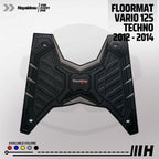 Hayaidesu Floor Mat Honda VARIO 125 Techno/KZR (2012-2014) Karpet Motor - Premium Quality