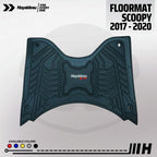 Hayaidesu Honda Scoopy Ring 12 (2017-2020) Karpet Motor Floor Mat - Premium Quality