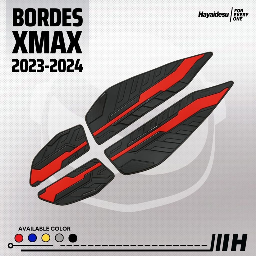 Hayaidesu Floor Step Boardrest Karpet Motor XMAX 2023-2024 Bordes -  Premium Quality