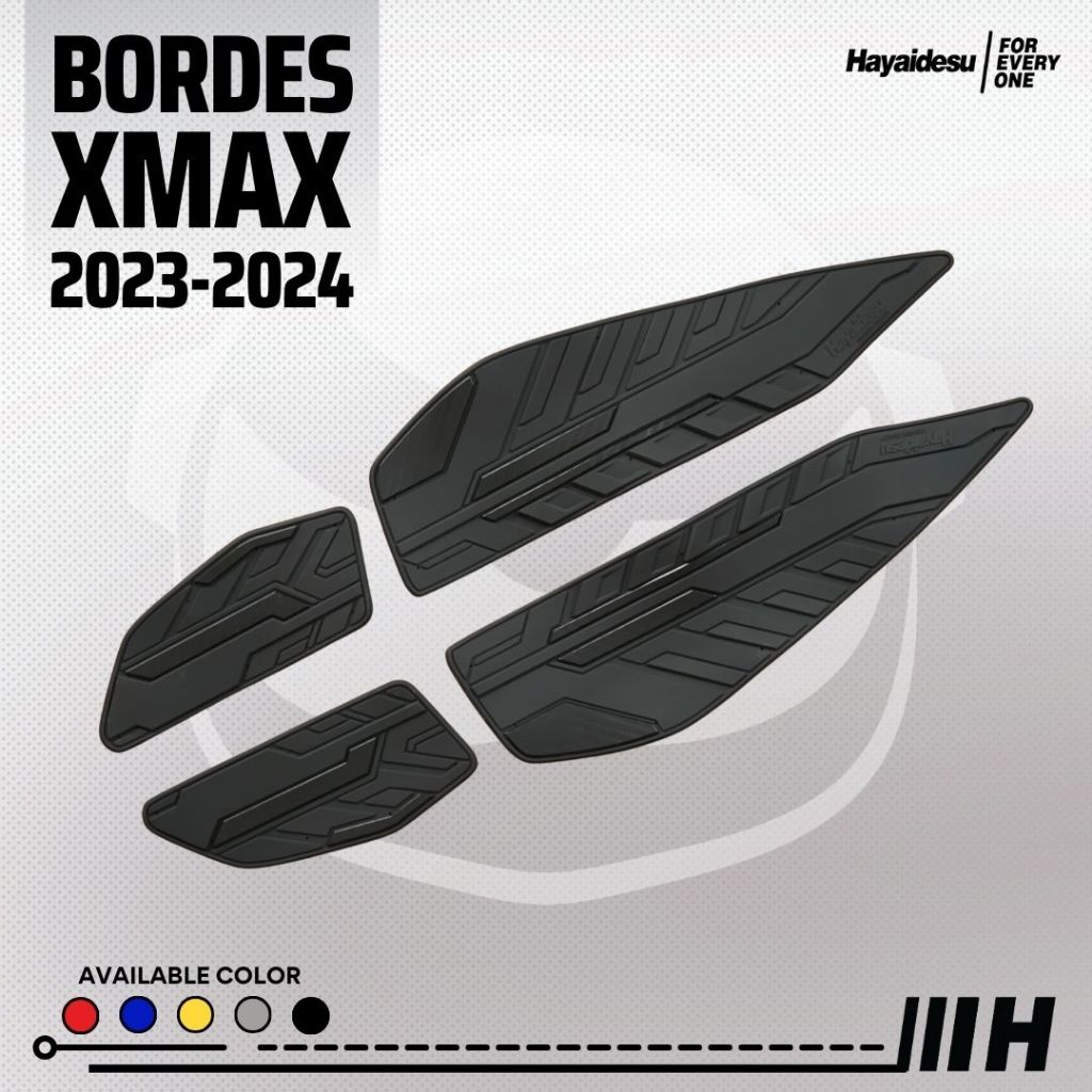 Hayaidesu Floor Step Boardrest Karpet Motor XMAX 2023-2024 Bordes -  Premium Quality