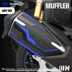 Hayaidesu honda ADV 160 (2022-2024) Body Protector Muffler Knalpot Cover