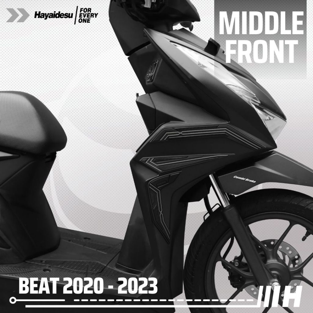 Hayaidesu BEAT 2020-2023 Deluxe / Street  Body Protector Middle Front Cover